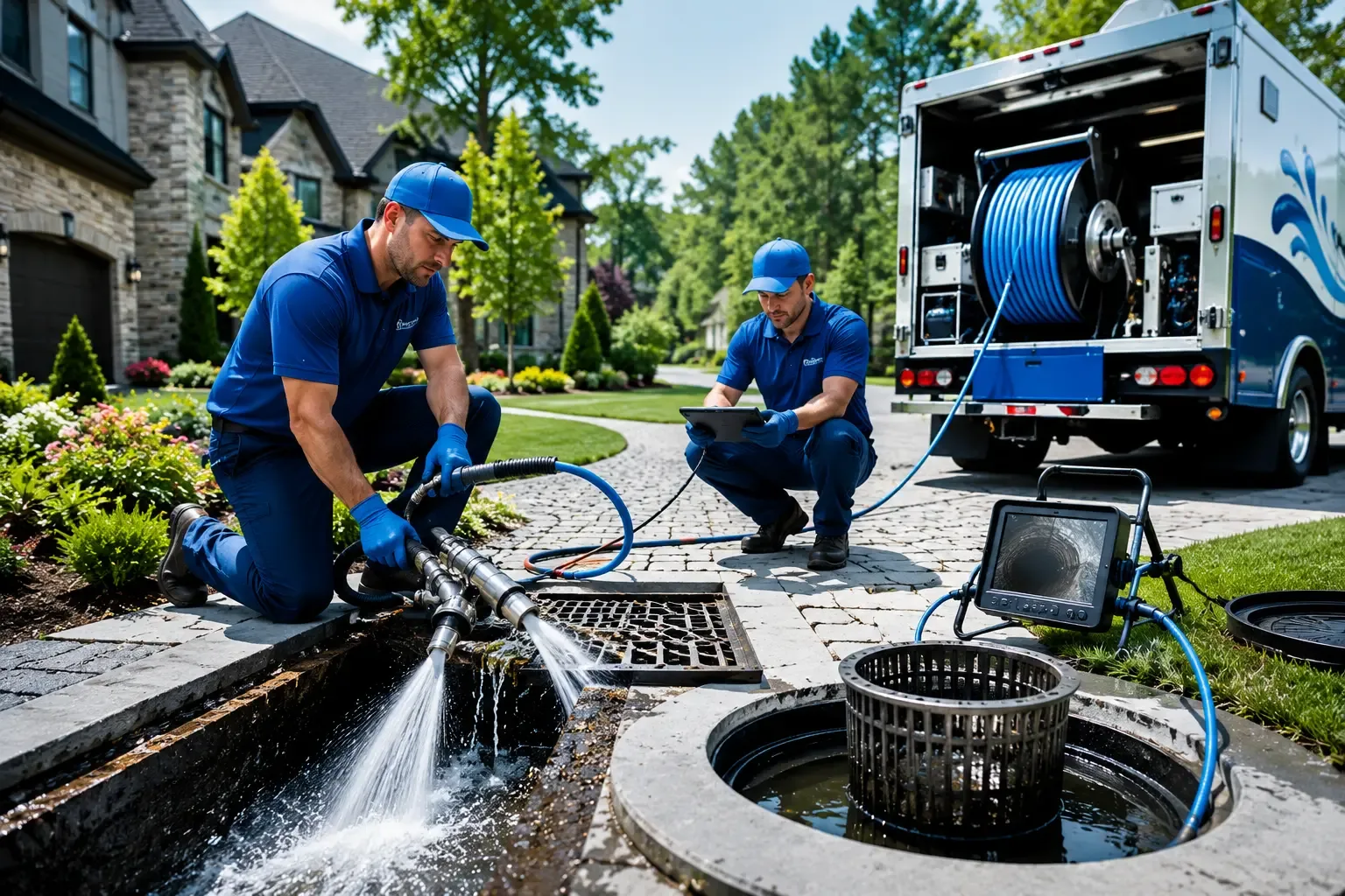 Local outdoor drain cleaning professionals in Dunkerton, IA